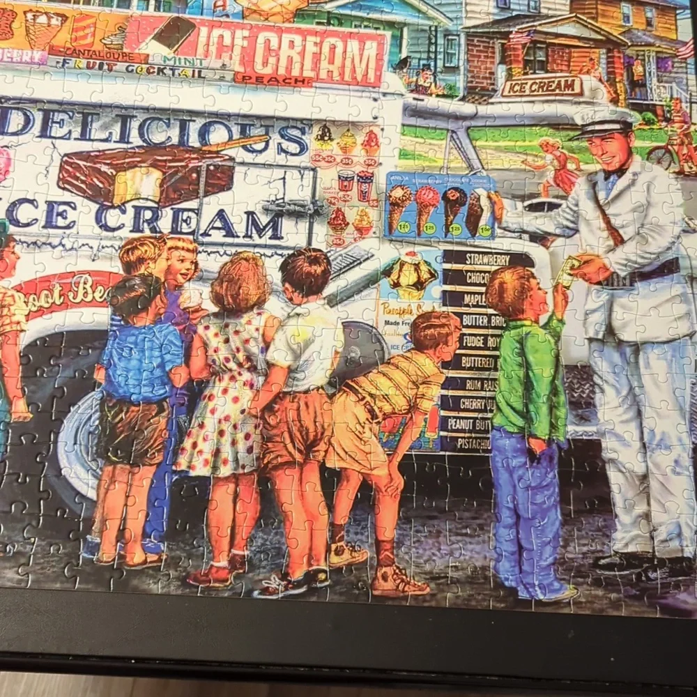 Back To The Past 750 piece puzzle - Picture 5 of 15